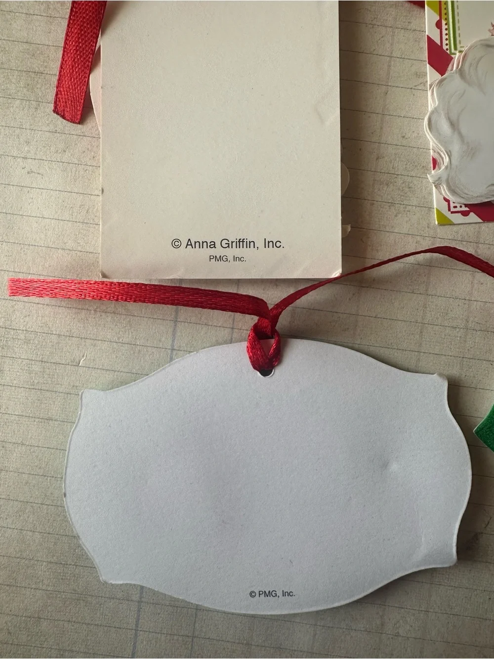Anna Griffin Vintage Santa 'Do Not Open Until Dec. 25' - Assorted Gift Tags